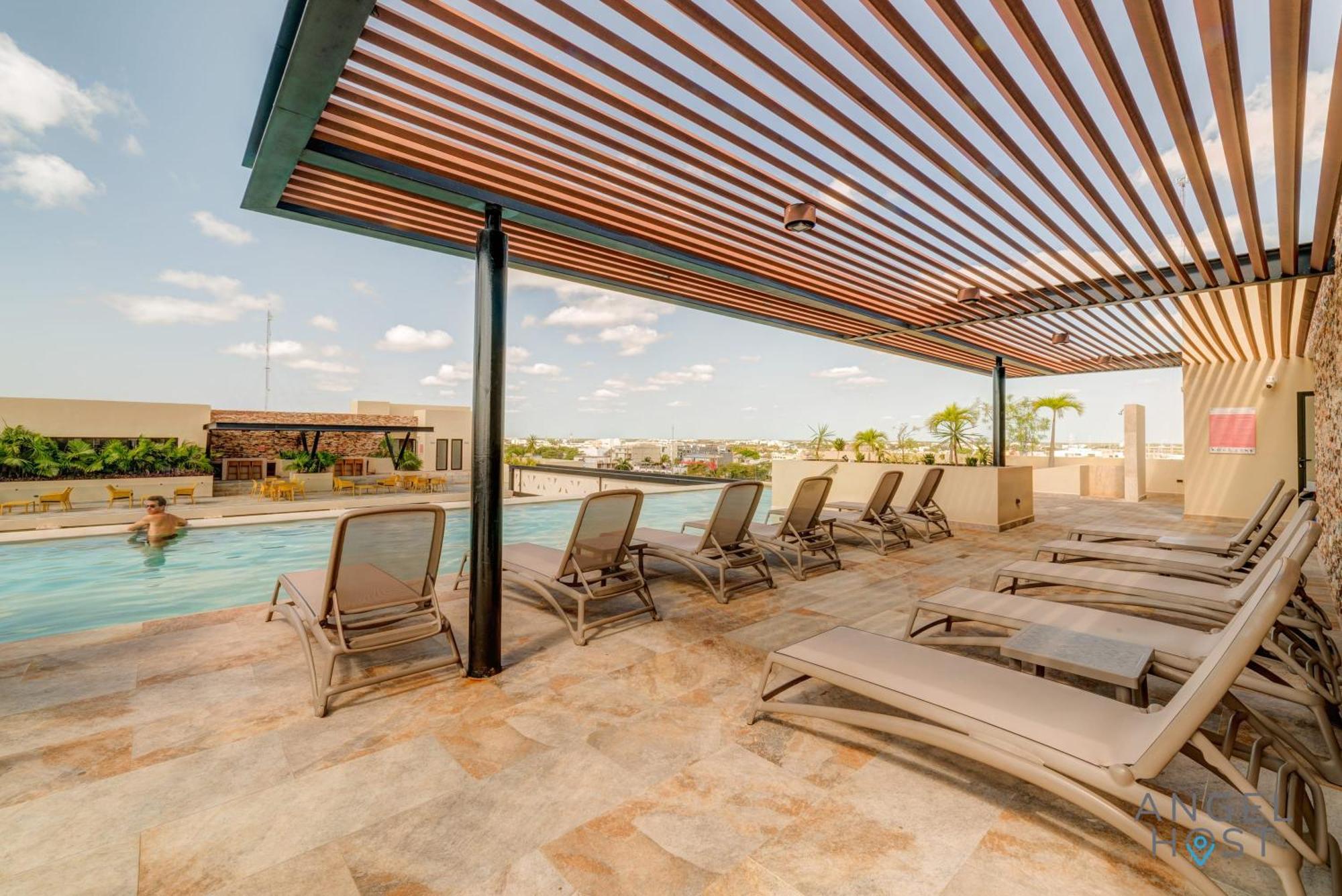 Sunlit 2 Pools Bbq Gym 5th Ave 4 Blocks Сasa de vacaciones Playa del Carmen